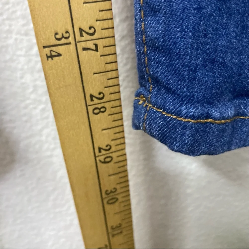 Judy Blue Tummy Tuck Jeans Womens Sixe 3XL Blue Denim Stretch Distressed Plus - Picture 5 of 10